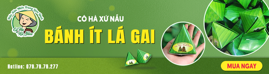 bánh ít lá gai bình định