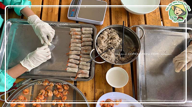 Cách làm chả ram tôm đất 