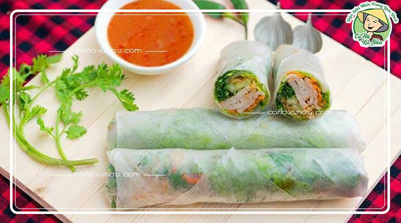 Chả cá cuốn Quy Nhơn Bình Định