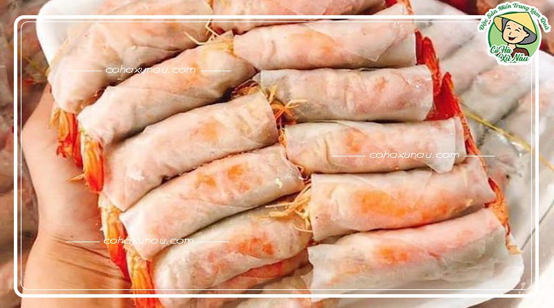 Chả giò tôm đất