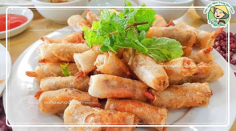 Chả ram tôm đất Bình Định