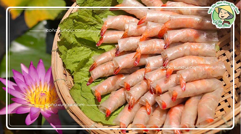 Chả ram tôm đất đặc sản Bình Định