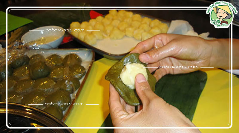 Đặc sản bánh ít lá gái Quy Nhơn
