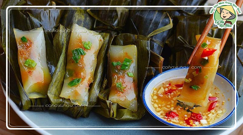 Bánh bột lọc - Đặc sản miền Trung - Quãng Bình