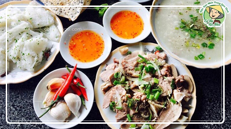 Bánh hỏi cháo lòng - Đặc sản miền Trung - Bình Định