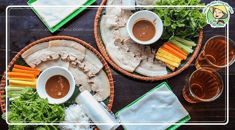 Bánh tráng cuốn thịt heo - Đặc sản miền Trung - Đà Nẵng