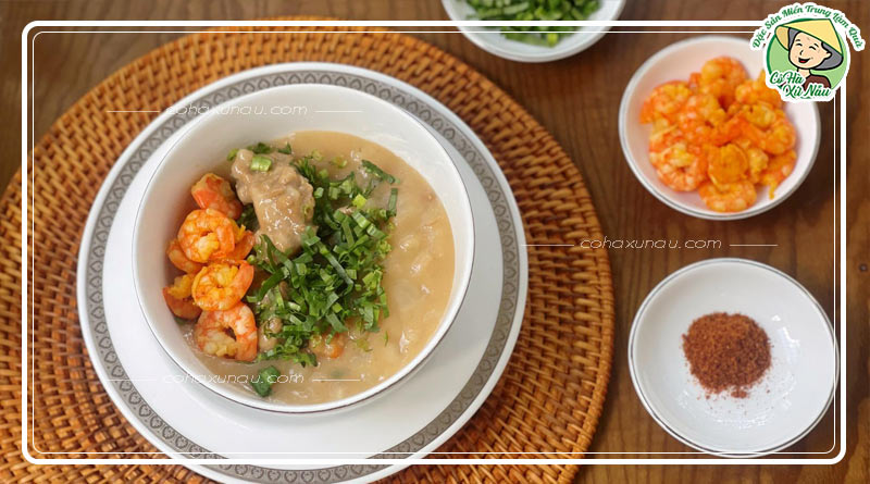 Cháo canh - Đặc sản miền Trung - Thanh Hóa