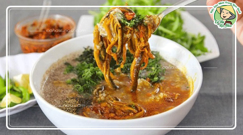 Đặc sản Nghệ An - Cháo lươn