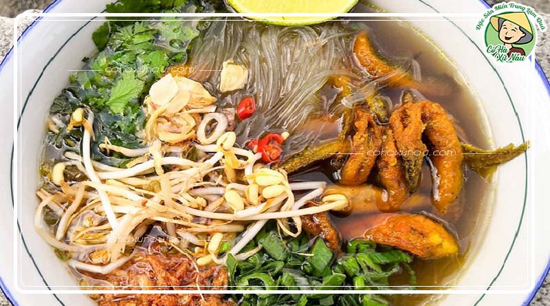 Miến lươn - Đặc sản miền Trung - Nghệ An
