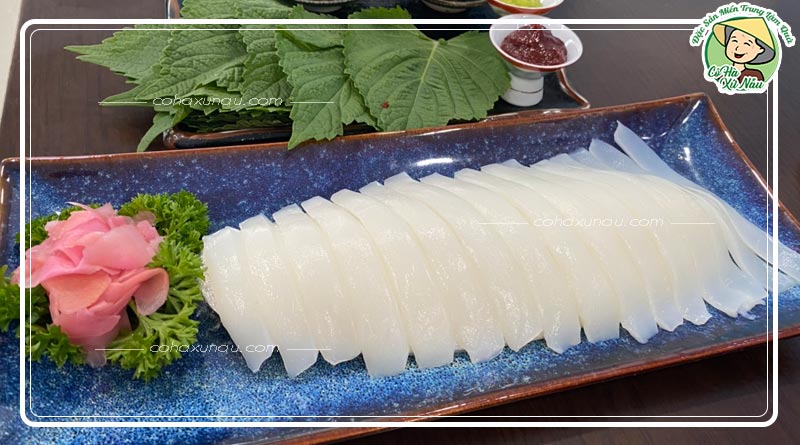 Món ăn đặc sản miền Trung - Mực nhảy