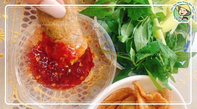 cách làm chả cá mỏng Quy Nhơn