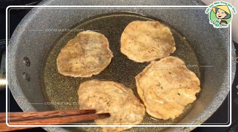cách làm chả cá mỏng Quy Nhơn