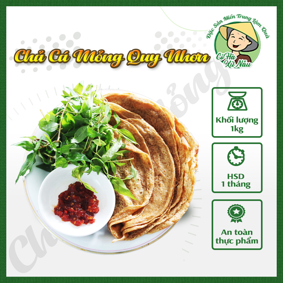 Chả cá mỏng Quy Nhơn