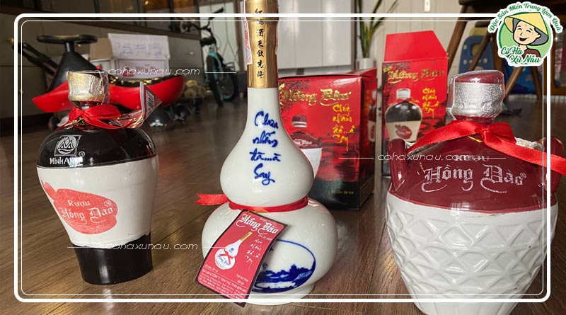 rượu Hồng Đào bao nhiêu tiền