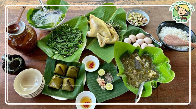 thưởng thức rượu nước nóng tại làng