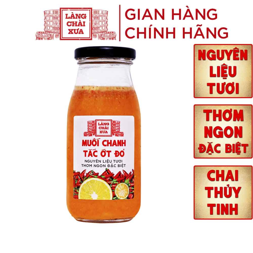 Muối ớt đỏ Làng Chài Xưa cao cấp thơm ngon đặc biệt