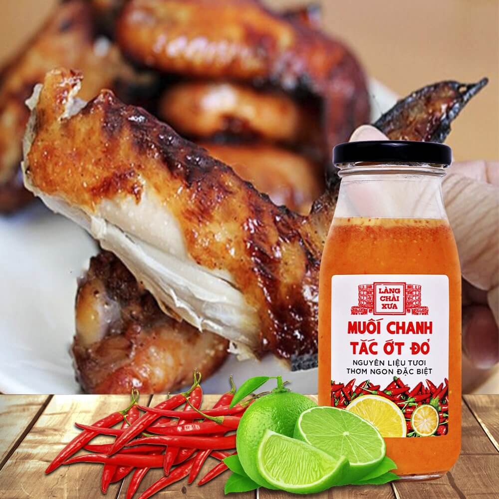 Muối ớt đỏ Làng Chài Xưa cao cấp thơm ngon đặc biệt